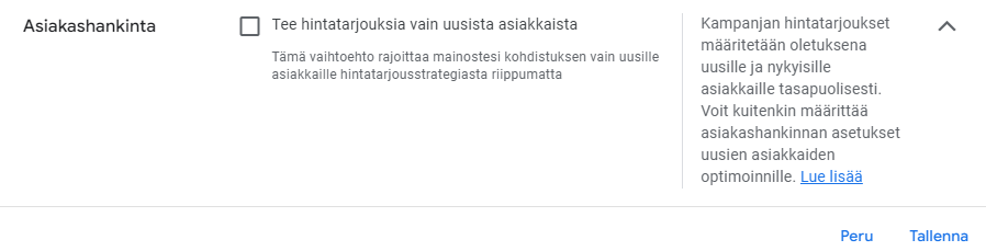 PMAX asiakashankinta