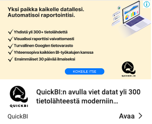 Kuvakaappaus display-mainoksesta.